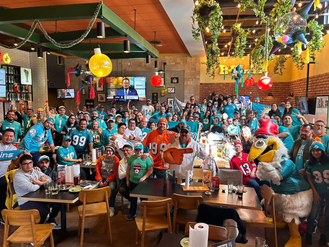Dolphins Nation Mexico club watch party